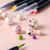 300Pcs Craft Making Wooden Beads Stainable Natural Round Beads  DIY Jewelry Making, Bracelets