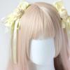 1pair Bowknot Shape Hairpins Hot Girls Rose Ribbon&Bowknot Hair Clip Makeup Hair Clip for Woman Ponytail Hair Clip