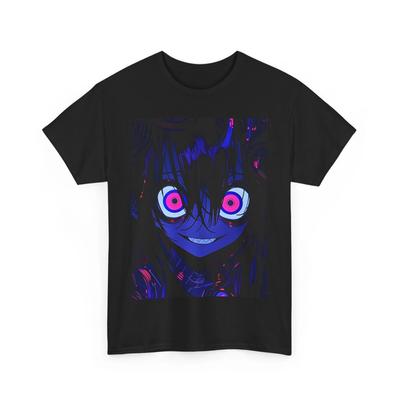 T-SHIRT OCCHI PSICHEDELICI SPAVENTOSI ANIME MANGA T-SHIRT SHIRT ARTE SELVAGGIA REGALO UOMO DONNA RAVE