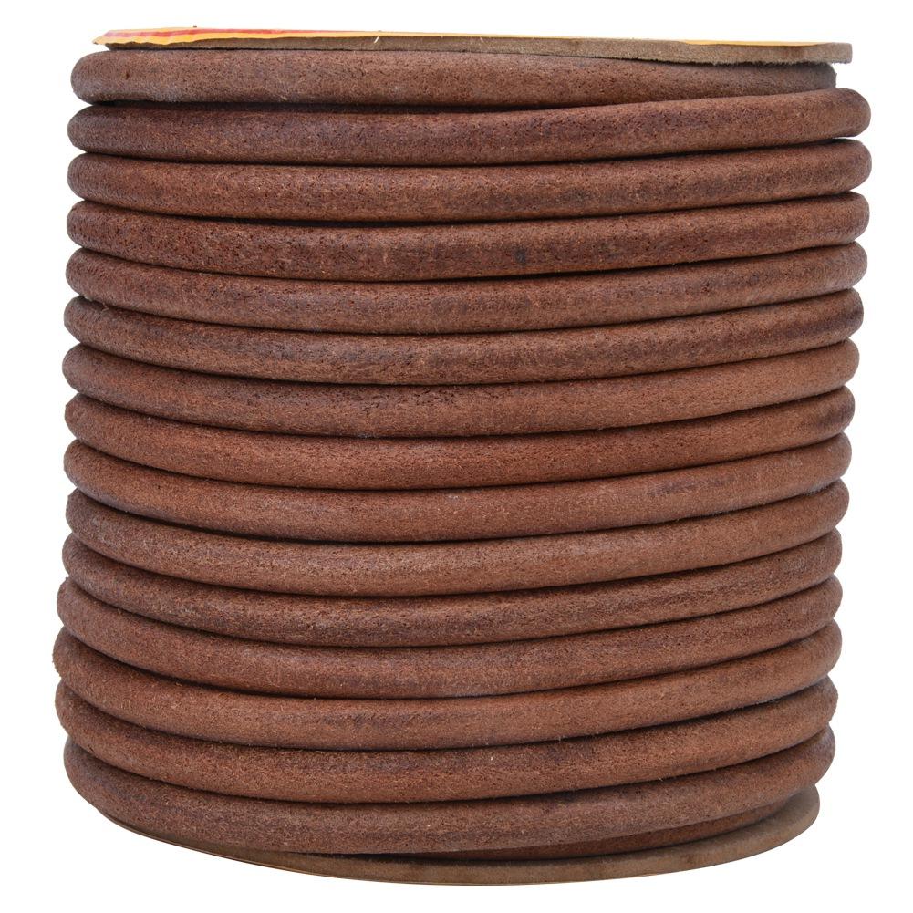 Kožený řemen k šicímu stroji 20m Multifunkční řemen z hovězí kůže pro šicí stroj(8 mm )