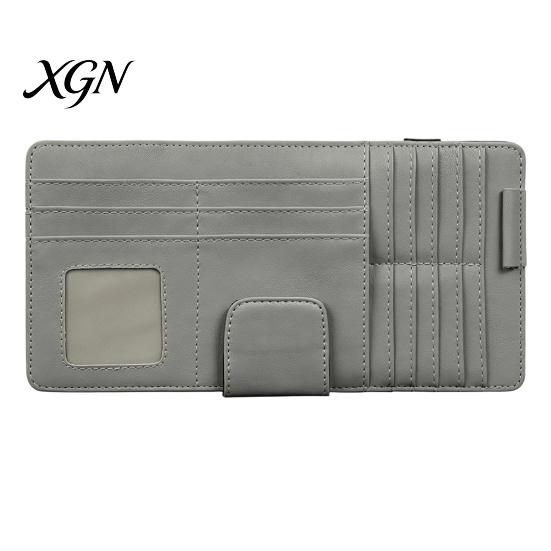 Car Sunglasses Holder Sun Visor, Pen Business Card Organizer, Ticket Driving Organizer for Storage Pouch, Clip Stowing Tidying Accessories Visor