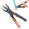 Plier Tool Crimp Connector Removal Wide Thick Jaw 1/2 3/4 1 Inch Quick Replace Sizes Stainless Steel Anti-Rust Pipe Disassembly Plier