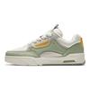 Anta Aojie Comfortable Breathable Non-Slip Wear-Resistant Low-Top Skate Shoes Women sneaker White Green 122448040R-2