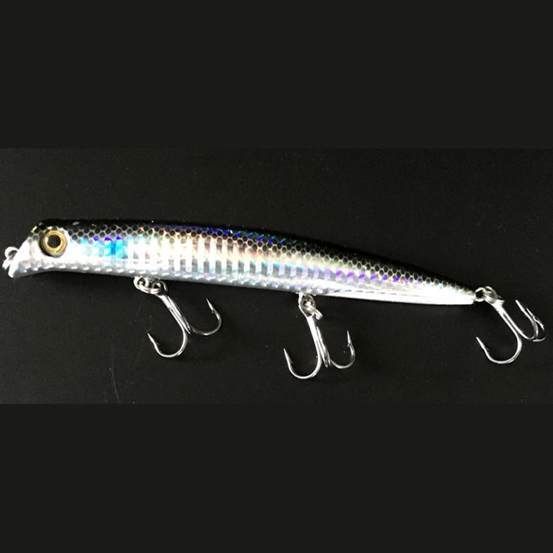 Sasuke Minnow Fishing Lures 12Cm 17G Floating Lipless Wobblers Artificial Hard Bait For Bass Pike Fishing Lure