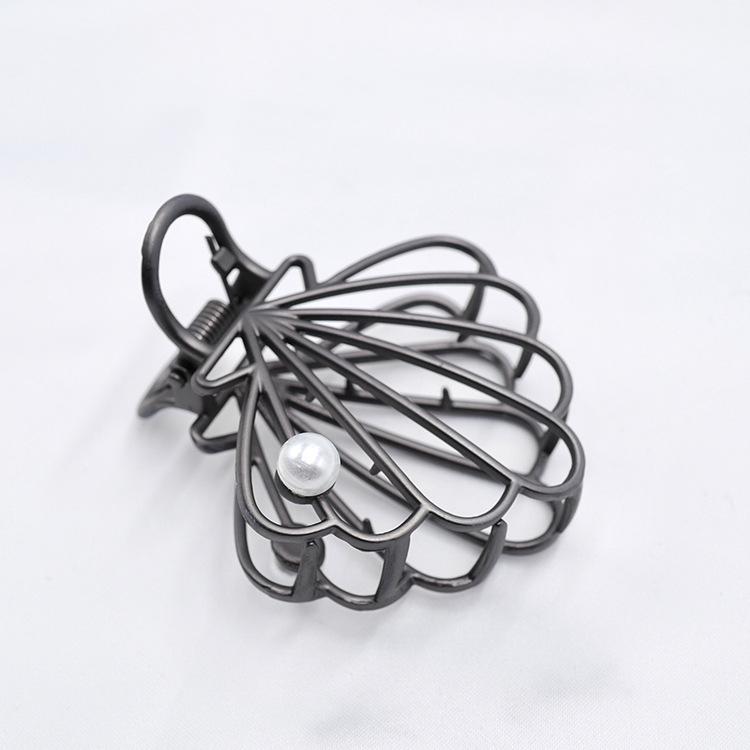 Unique Fashion Hair Accessories Ladies Geometric Metal Korean Hair Claw Clip