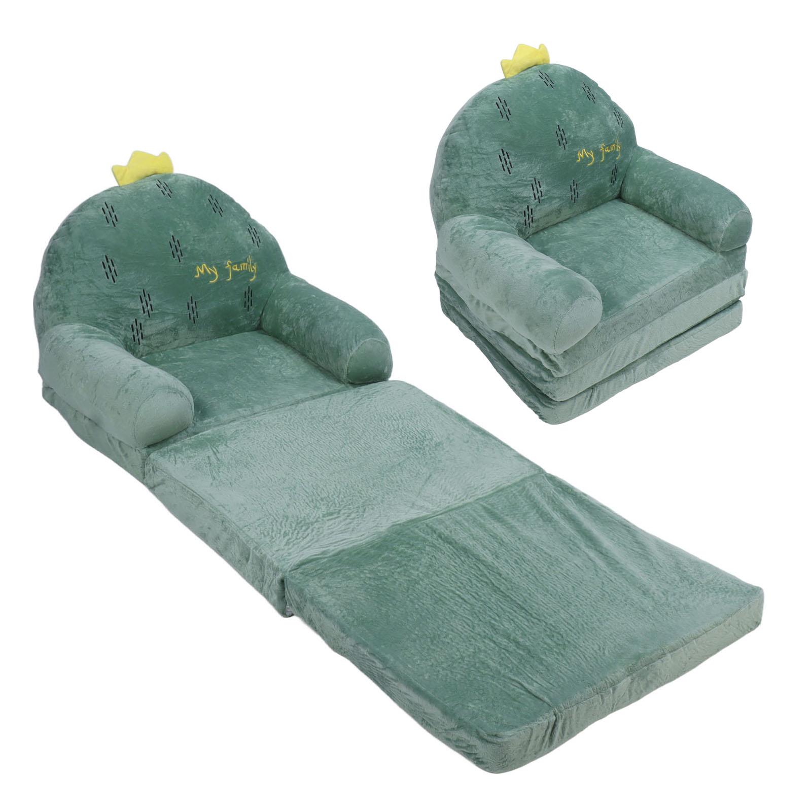 

Kids Sofa Comfortable Touch Brthable Foldable sy to Cln Cactus Toddler Sofa Lounger for Living Room