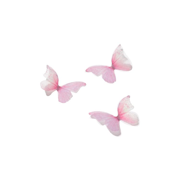 Single-Layer Tulle Butterfly Wings: Ancient Style Hairpin and Headdress DIY Materials