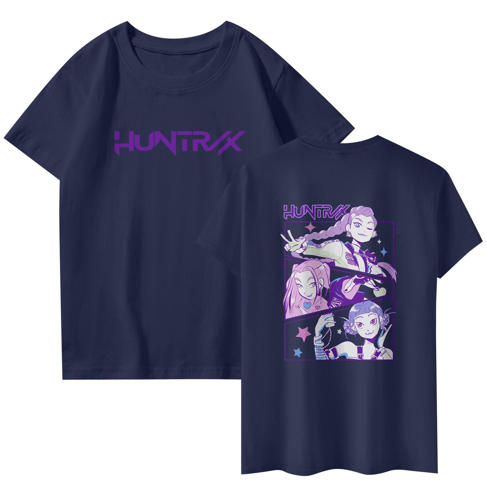 

Модная рабочая одежда с коротким рукавом и круглым вырезом, принтованные топы для женщин, летние топы M тёмно-синий