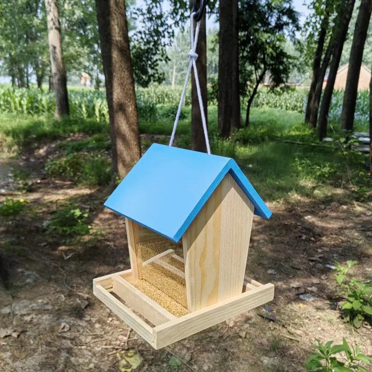 Bird Feed Box, Bird Feeder, Outdoor Suspended Automatic Bird Feeder, Rain Proof JXL173306