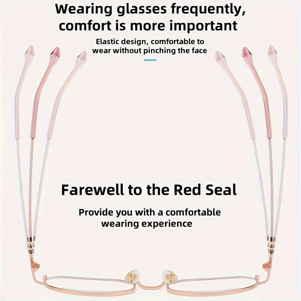 1 Pair Of New Personalized Retro Metal Oval Glass Frame Men And Women'S Same Style Fashion Polarized Color-Changing Glasses