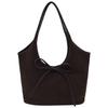 Women Suede Shoulder Bag Magnetic Closure Tote Bag with Interior Pocket Handbag Large for Commute Travel