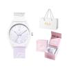 FILA 6485 Series Quartz Watch Silicone Strap 43mm Blue Dial Fashion Trend Women watches FLM38-6485-004