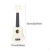 DIY Ukulele Kit Guitar Build Handicraft Wood for Children Unfinished 21 Inch Supplies