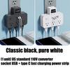 Multiple Outlet Extenders Two USB C Ports Advanced Charging System Power Guards Easy to Carry for International Journey