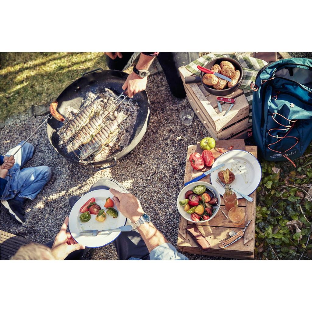 VICTORINOX Fisherman Swiss Army Multifunctional Scissors and Scale Includes Swiss Made with 18 Functions Knife, Knife, Fishing, Outdoor, Peeler,