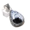 Natural Dendrite Opal Gemstone 925 Sterling Silver Jewelry Pendant 2.01" ETC-14241