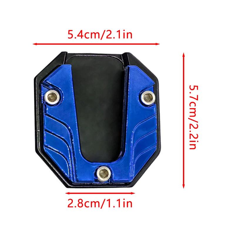 

Удлинитель подножки мотоцикла Moto Боковая подножка Увеличение Удлинение Опора Противоскользящая База Удлинитель Подножка