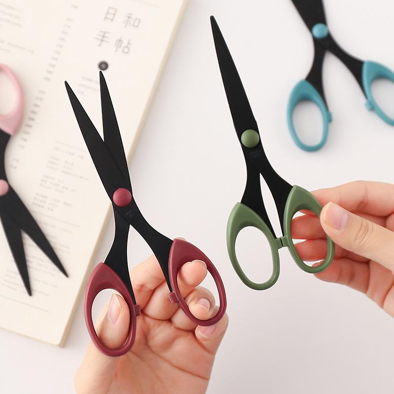 Multifunctional Alloy Scissors for Students Portable Hand Scissors Office Home Stainless Steel Artist Small Scissors
