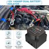 Çift Akü Ayırıcı 12V 140Amp Voltaj Göstergeli Akıllı Akü İzolatörü Araba ve Manuel Mod Voltaj Duyarlı Röle (VSR)