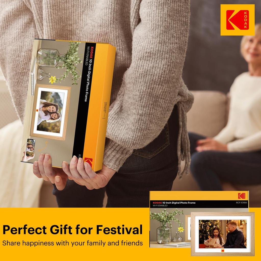 Kodak Digital Photo Frame Barrywood RCF-1018W