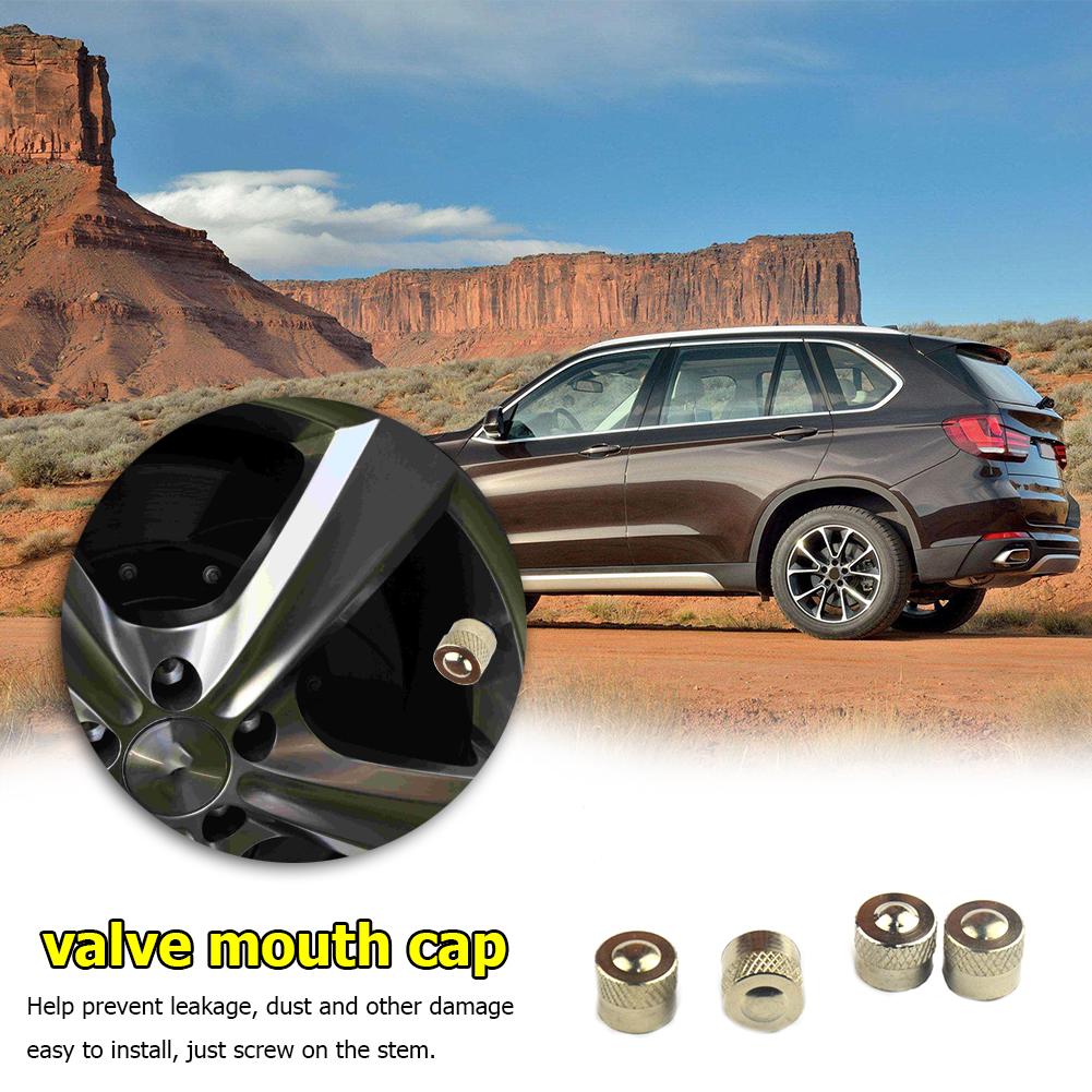 Metal Copper Car Wheel Tire Valve Stem Air Caps Dustproof Covers Installa Remove Convenient Simple Tyre Valve Caps