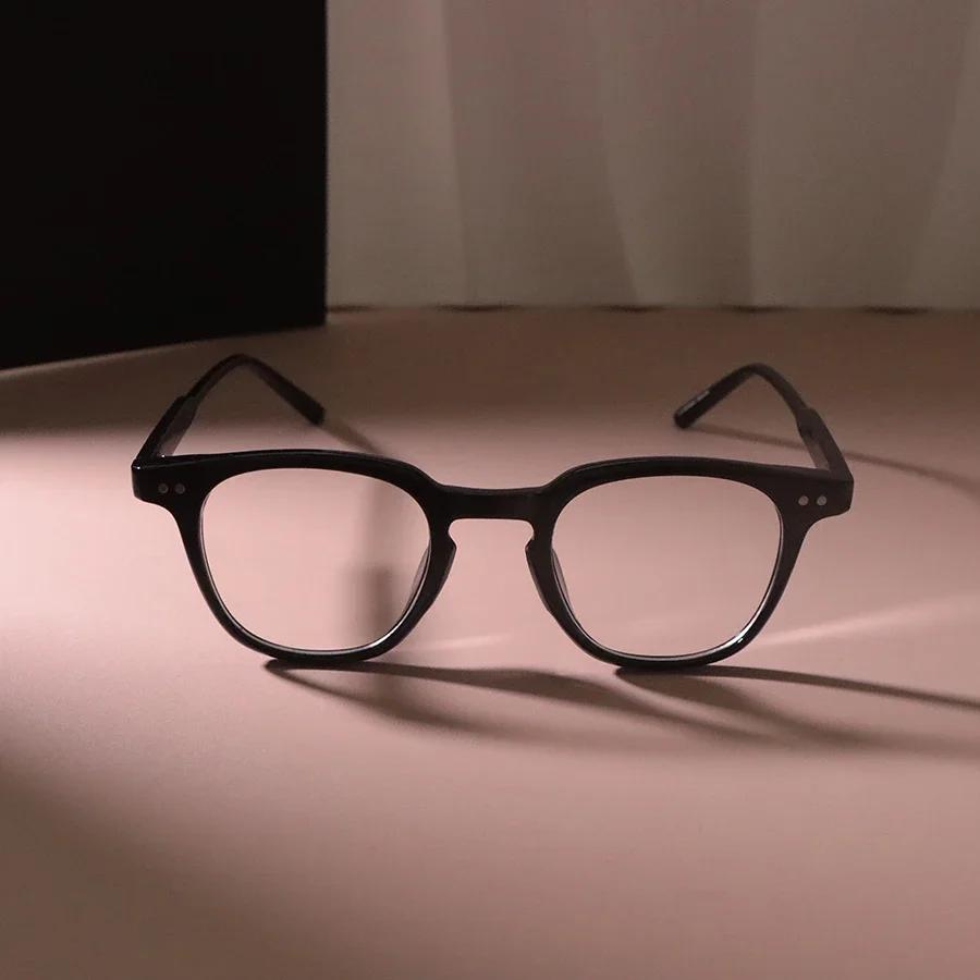 Elegant Casual Eyeglasses Frame Male Classic Daily Life Clear Lens Plain Oval Eyewear Male Female Computer Use Premium Quality