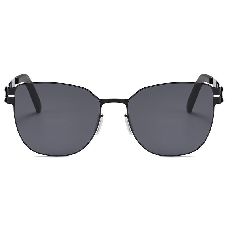 AMG20 Germany Design Sunglasses Men Ultralight Stainless Biological Steel Classic Sunglass Women Outdoor Driving Sun Glasses