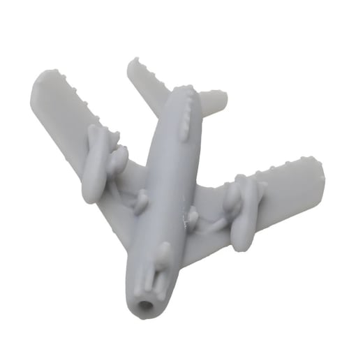 10PCS DIY Model Russian Mig-17 Fighter Jet Model Mold with Landing Gear for 3D Military Aircraft Model (1/700(16mm))