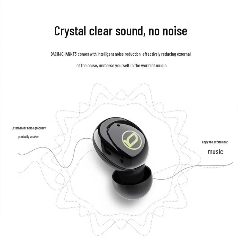 

Bach Johann T3 True Wireless Bluetooth Earphones