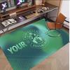Personalized Crystal Velvet Carpet Hibernian FC Pattern Non Slip Floor Rug