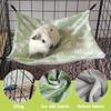 Double-Sided Hammock Guinea Pig Breathable Summer Hammock with Sling Pets Hammock Pet Products Small Pets Accessory Equipment