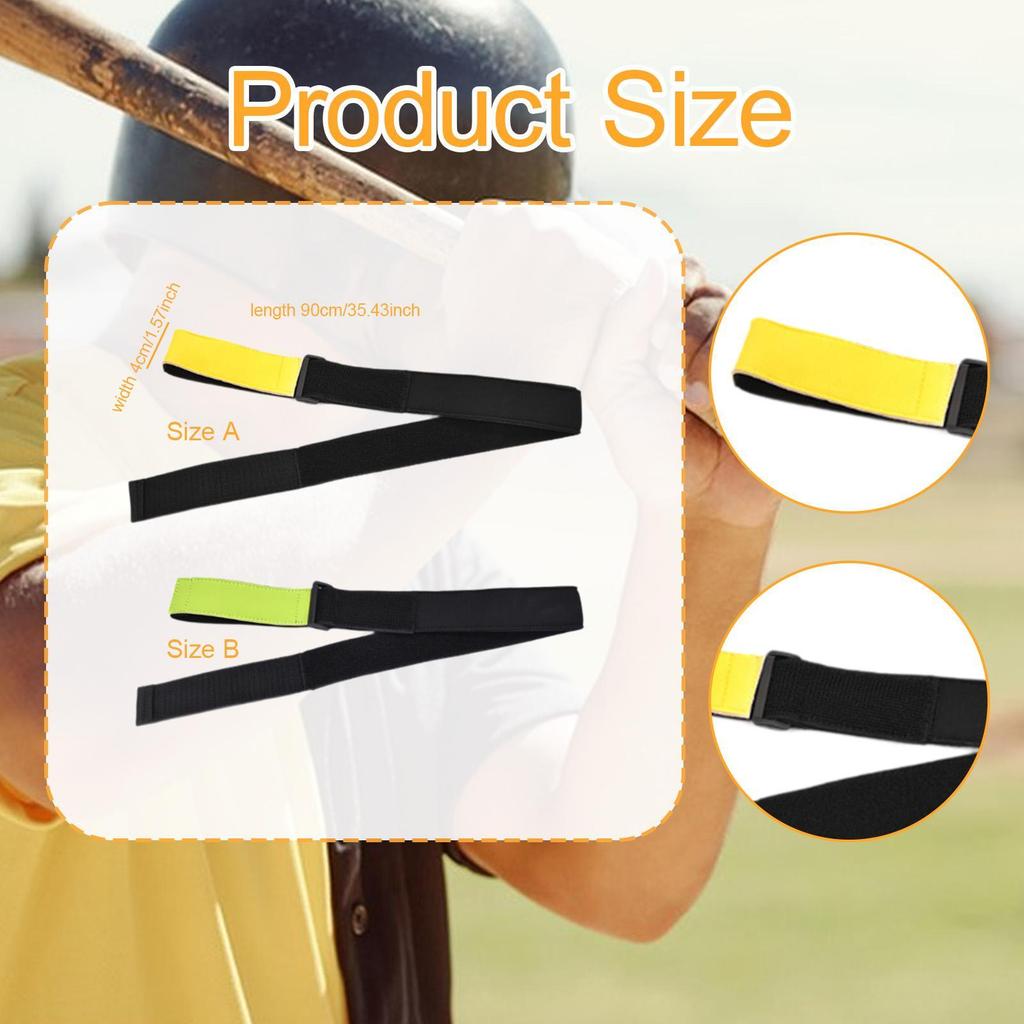 Baseball Training Strap Hitting Equipment Directly Replace Accessory Batting Swing Trainer Swing Alignment Band Swing Corrector