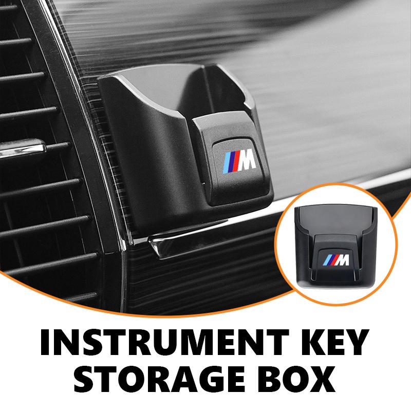 Car Storage Box Phone Cable Coin Holder Sundries Box Key Organizer For BMW M 1 3 4 5 6 7 Series X1 X3 X4 X5 G20 G38 F48 E36 E39