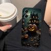 Halloween Pumpkin Bat Phone Case For Redmi Note 15 14 13 12 12S 11 11T 11S 10 9T 9 Pro Silicone Case Funda DIY Shell Capa Cover
