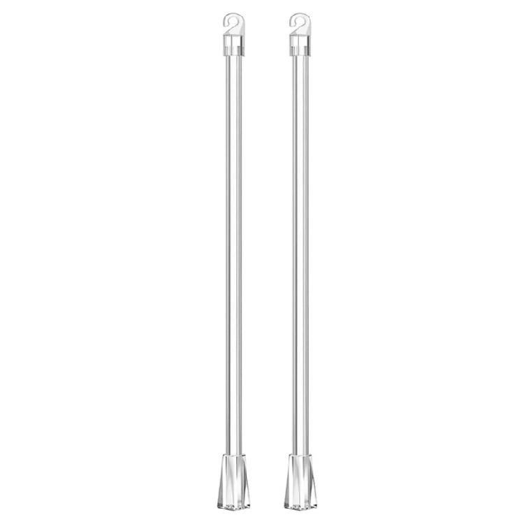 1Set 43cm Vertical Blind Wand Replacement, Clear for Smooth Blind Adjustment 2/4/6/8/10PCS