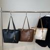 Large-capacity Tote Bag Women's Bag Summer New Versatile Dish Pocket Commuter Shoulder Bag
