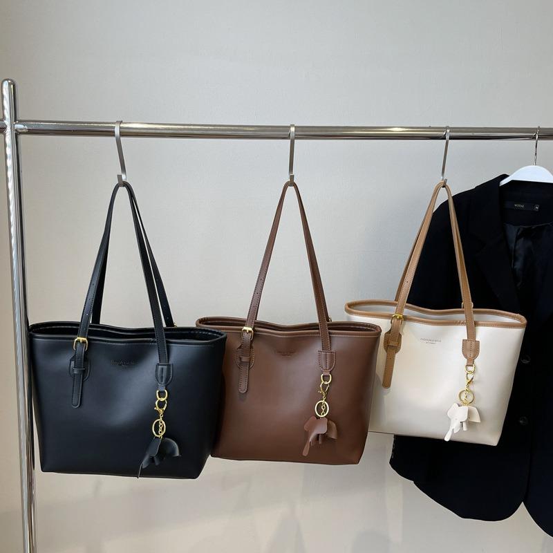 Large-capacity Tote Bag Women's Bag Summer New Versatile Dish Pocket Commuter Shoulder Bag