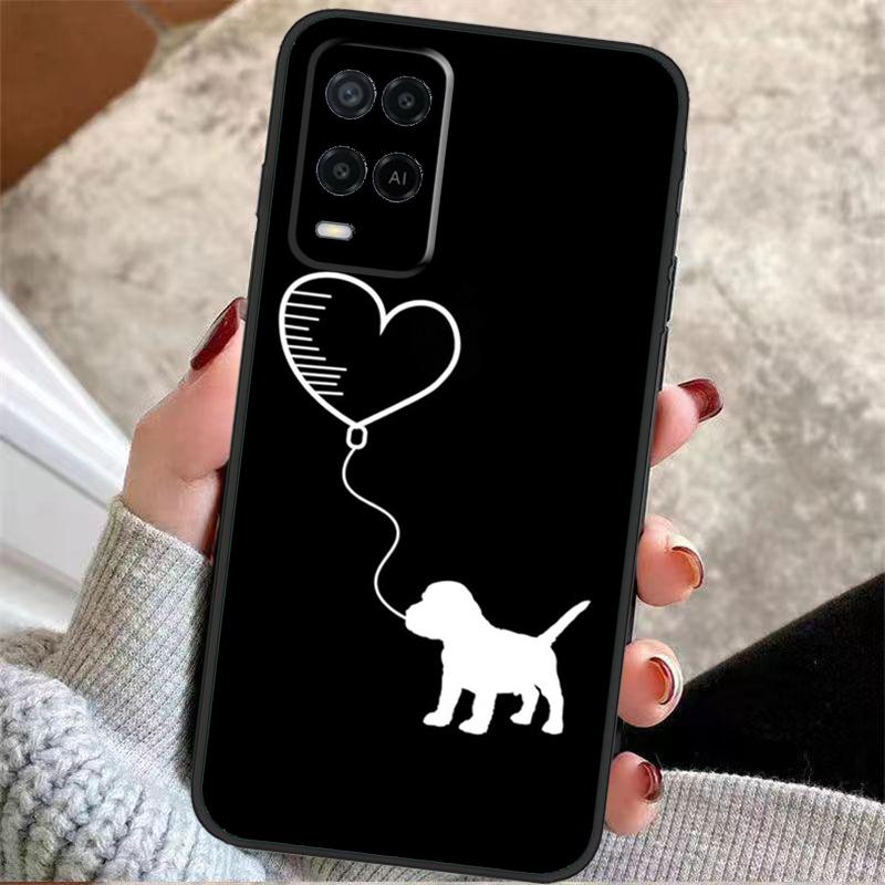 The Beagles Funny Cartoon Dog Case For OPPO A96 A76 A16 A98 A78 A58 A18 A15 A17 A77 A5 A9 A74 A94 A52 A72 A53S A54S A57S