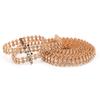 3pcs 3mm Crystal Crystal Chain Applique DIY Sewing Embellishment  For Sewing Craft