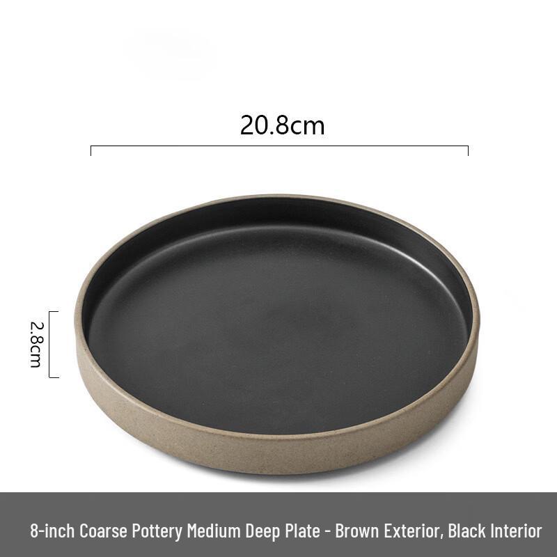 

Abay Ceramic Dinner & Salad Plate