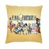 Final Fantasy Moogle Cushion Covers Sofa Home Decorative Square Throw Pillow Case 45x45 decorative pillows  home decor