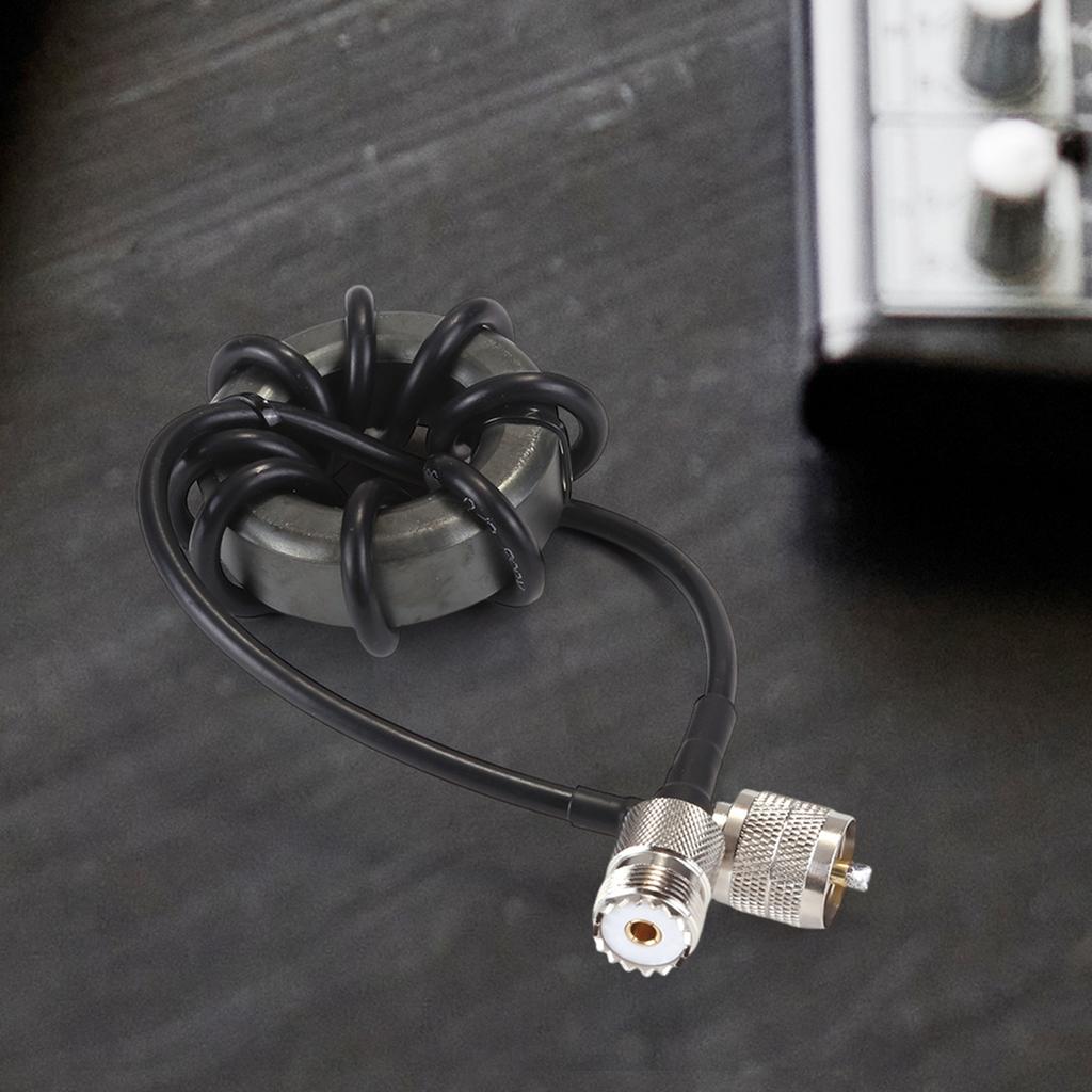 1.8-30MHz RF Choke Filter Ferrite Cores HF Common Mode Choke Balun 150W PEP EM43 Toroid Core for Amateur Radio Indoors Works Use