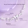 2025 Exquisite Butterfly Sterling Silver Bracelet for Women - Luxurious Qixi Gift