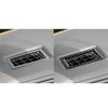 Real Carbon Fiber Car Accessories Dashboard Vent Trim Cover Soft Sticker For Toyota Corolla 11th Gen 2014 2015 2016 2017 2018