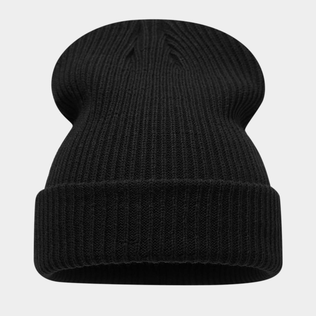 

Korean Style Double Striped Edge Beanie With Windproof And Insulation Features Style A