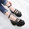 Retro Schlichte Trendige Einzelne Schuhe Im Sommer Neue Japanischer College-Stil Lolita Kleine Lederschuhe Trendige Damenschuhe