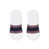 KODAK Apparel Striped Multi No-Show Socks NAVY