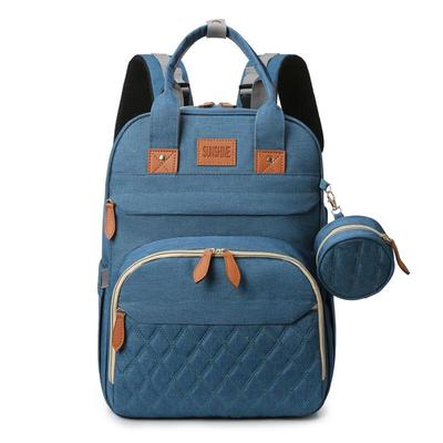 MDNG Multi-functional Diaper Backpack with Portable Folding Bed