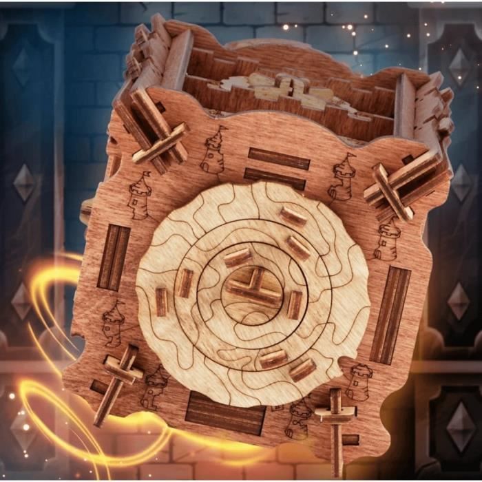 Hlavolam Cluebox - Tribuo - IESCBGHC - Zkouška Camelotu - Dítě - Smíšený