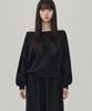 TOFFEE WOMEN W Vintage Off-Shoulder Sweatshirt (Black)